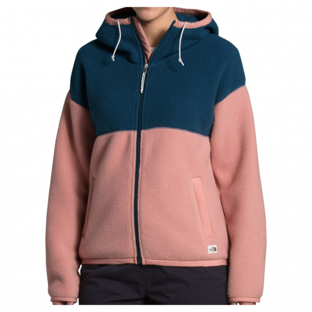 The North Face Fleece Mashup Full Zip Hoodie Womens Jacket