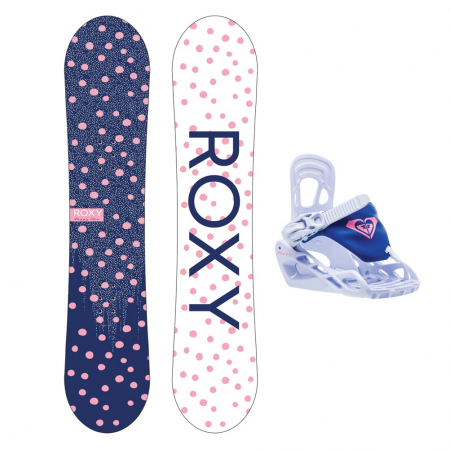 Roxy Poppy Girls Snowboard Package