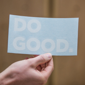 DO GOOD Decal + Sticker Package