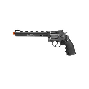 Dan Wesson 8" 6mm Airsoft Revolver, Grey 6mm