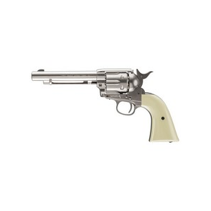 Colt Peacemaker SAA Revolver, Nickel 0.177
