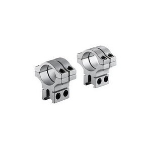 BKL Double Strap 30mm Rings, Dovetail, Silver