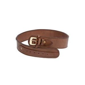 Western Justice Leather Gun Belt, 42-46" Waist, Chocolate