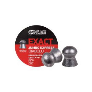 JSB Diabolo Exact Jumbo Express .22 Cal, 14.35 gr - 500 ct 0.22