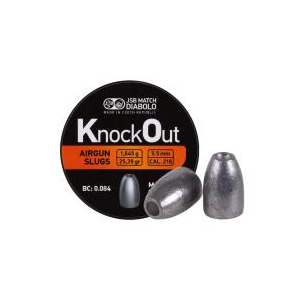 JSB KnockOut Slugs, .216 Cal, 25.39 gr - 200 ct 0.22