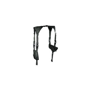 Leapers Deluxe Universal Horizontal Shoulder Holster, Black