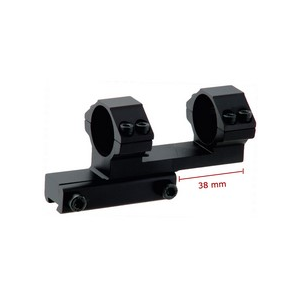 Accushot High Offset Pro Mount, 1" Rings, Dovetail