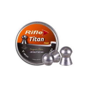 Rifle Premium TITAN Pellets, .30cal, 50.61gr, Round Nose - 100ct 0.30