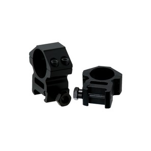 Accushot Medium 1" Rings, Picatinny Weaver