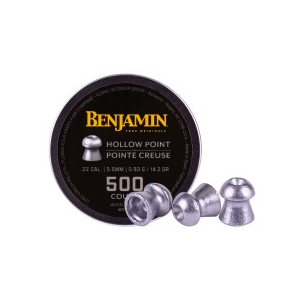 Benjamin Discovery Hollowpoint .22 Cal, 14.3 gr - 500 ct 0.22