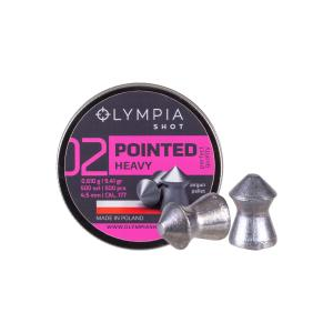 Olympia Shot Pointed Pellets, .177cal, Heavy, 9.41gr - 500ct 0.177