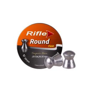 Rifle Sport Pellets, .25cal, 26.4gr, Round Nose - 150ct 0.25