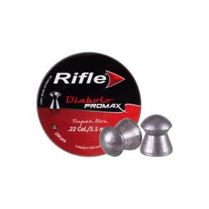 Rifle PROMAX Pellets, .22cal, 14.5gr, Round Nose - 250ct 0.22