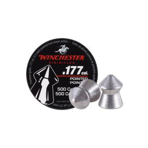 Winchester Pointed .177 Cal, 7.56 gr - 500 ct 0.177