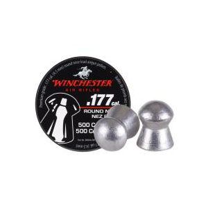 Winchester Round Nose .177 Cal, 7.5 gr - 500 ct 0.177