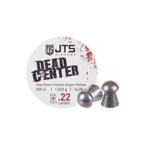 JTS Dead Center Precision Domed Pellets .22 cal, 16.08 gr - 250 ct 0.22