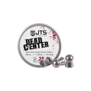 JTS Dead Center Precision Domed Pellets Blister Pack .25 cal, 29.63gr - 150ct 0.25