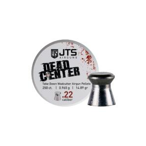 JTS Dead Center Precision Wadcutter Pellets .22 cal, 14.89 gr - 250 ct 0.22