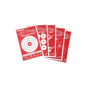 Red Ryder Shooting Gallery Paper Targets - 25ct