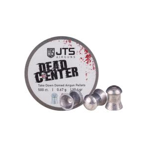 JTS Dead Center Precision Domed Pellets .177 cal, 10.4gr - 500ct 0.177