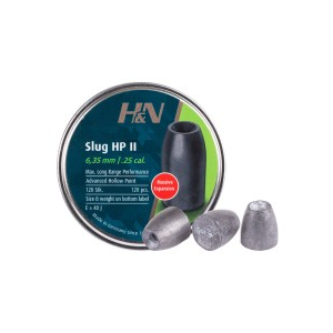 H&N Slug HP II Hollowpoint .249 Cal, 28 gr - 120ct 0.25