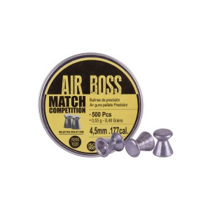 Apolo Air Boss Match Competition .177 Cal, 8.48gr - 500ct 0.177