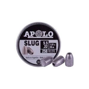 Apolo Slug .22 Cal, 28gr - 250ct 0.22