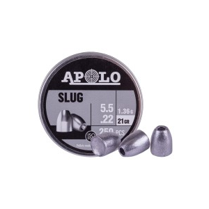 Apolo Slug .22 Cal, 21gr - 250ct 0.22