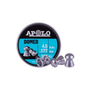 Apolo Domed .177 Cal, 9gr - 500ct 0.177