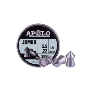 Apolo Jumbo .22 Cal, 22gr - 250ct 0.22