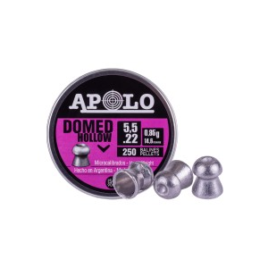 Apolo Domed Hollowpoint .22 Cal, 14.6gr - 250ct 0.22