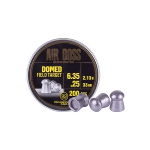 Apolo Air Boss Domed Field Target .25 Cal, 33gr - 200ct 0.25