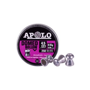 Apolo Domed Hollowpoint .177 Cal, 8.48gr - 250ct 0.177