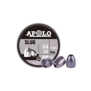 Apolo Slug .22 Cal, 18gr - 200ct 0.22