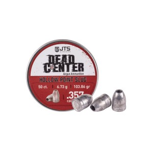 JTS Dead Center Precision Hollowpoint Slugs .357 Cal, 103.86gr - 50ct 0.357