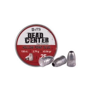 JTS Dead Center Precision Hollowpoint Slugs .25 Cal, 43.06gr - 130ct 0.25