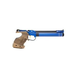 Morini CM200EI Ticino Edition Pellet Pistol, Blue, Large, Right Handed 0.177