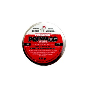 Predator Polymag Shorts .177, 8.0 gr - 200 ct 0.177