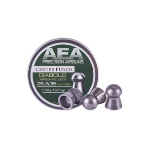 AEA Precision Center Punch Diabolo .25 Cal, 29.2gr - 300ct 0.25