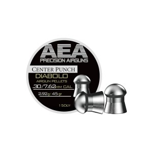 AEA Precision Center Punch Diabolo .30 Cal, 45gr - 150ct 0.30