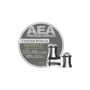 AEA Precision Center Punch Diabolo .177 Cal, 13.7gr - 400ct 0.177