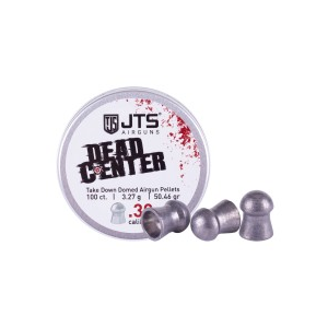 JTS Dead Center Precision Domed Pellets .30 Cal, 50.15gr - 100ct 0.30
