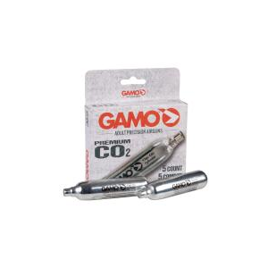 Gamo 12 Gram CO2 Cartidges - 5ct