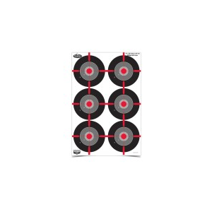 Birchwood Casey Dirty Bird Multiple Bullseye, 8 Pack