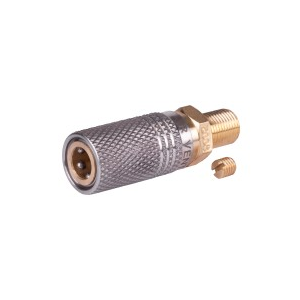 Air Venturi Extended Female Quick Disconnect to 1/8" BSPP Male Threads