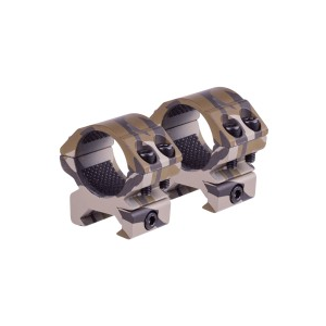 Hawke Match Mount Low 1" Rings, Weaver, Mossy Oak Bottomlands