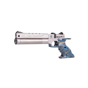 Reximex RPA PCP Air Pistol, .22 Caliber, Silver with Blue Laminate Stock 0.22