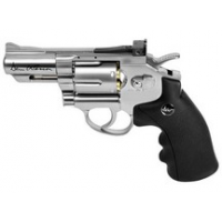 Dan Wesson 2.5" Pellet Revolver, Silver 0.177