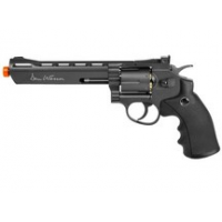 Dan Wesson 6" 6mm Airsoft Revolver, Grey 6mm