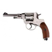 Gletcher NGT Pellet Revolver, Silver 0.177